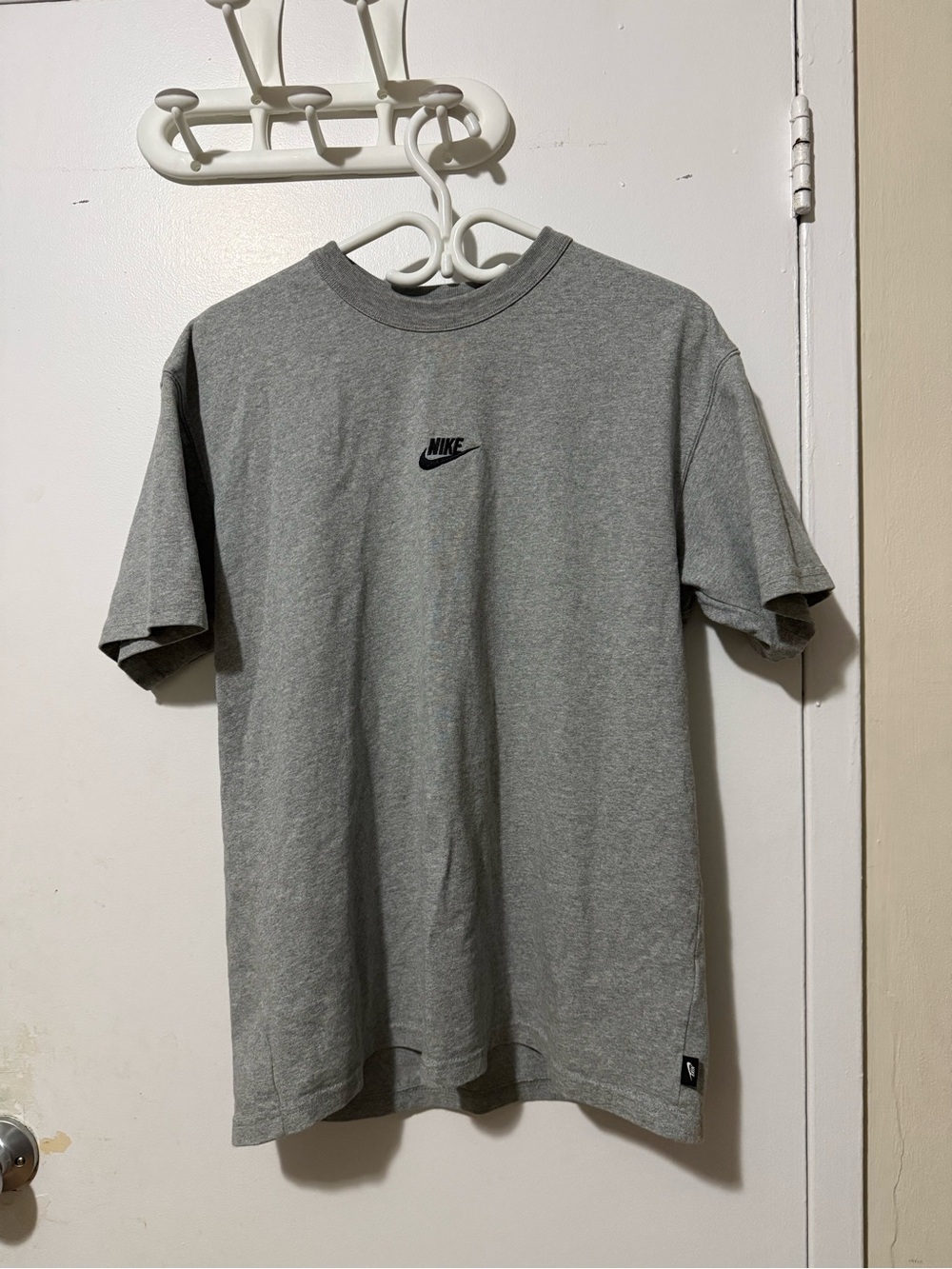 Nike Grey Short Sleeve Logo Tee